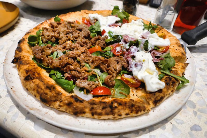 Meat Lovers Supreme pizza with five premium meats